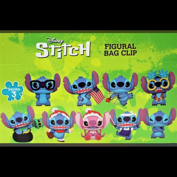 Disney Accessories Disney Lilo And Stitch Character Bag Clip Blind
